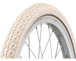 AMIGO Ortem Boost buitenband - Fietsband 18 inch - ETRTO 47-355 - Met reflectie - Crème