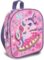 Kids Licensing Schooltas Cupcakes 24 Cm Polyester Roze