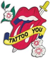 The Rolling Stones Patch Tattoo You Multicolours