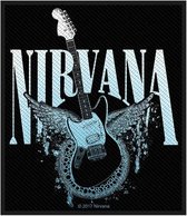 Nirvana Patch Guitar Zwart