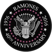 Ramones - 40th Anniversary Patch - Multicolours