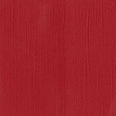 Bazzill Textuurpapier - Mono Canvas - 30.5x30.5cm - Bazzill Rood - 25 vellen