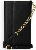 Selencia Tierra Uitneembare Slang Clutch Samsung Galaxy A51 hoesje - Zwart