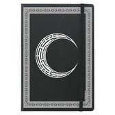 Grindstore Notitieboek Celtic Moon A5 Hard Cover Zwart