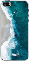 iPhone SE (2016) Hoesje Transparant TPU Case - Beach all Day #ffffff