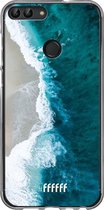 Huawei P Smart (2018) Hoesje Transparant TPU Case - Beach all Day #ffffff