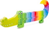 New Classic Toys Leer het Alfabet A t/m Z Vormenpuzzel Krokodil