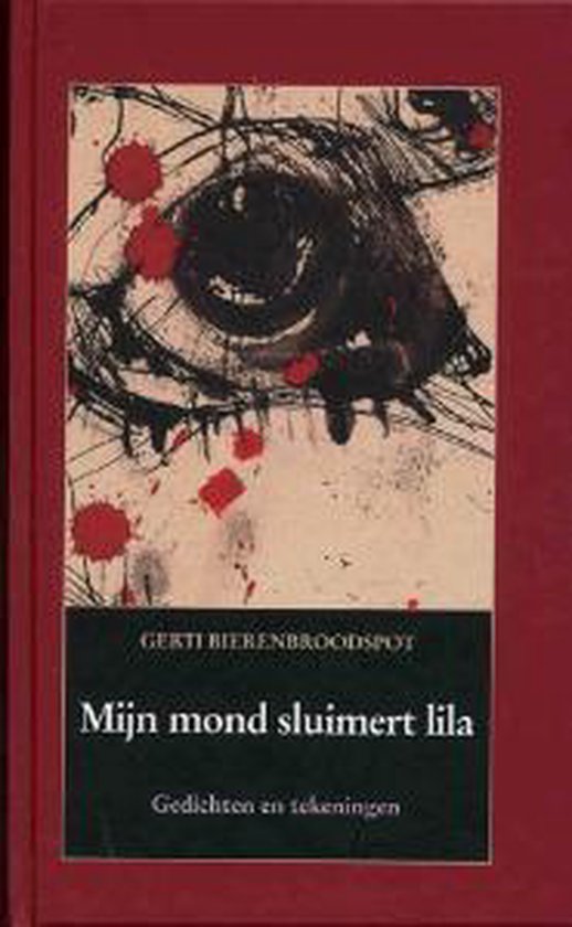 Cover van het boek 'Mijn mond sluimert lila'