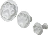 PME Paw Plunger Cutter - Set of 3 - Hondenpoot