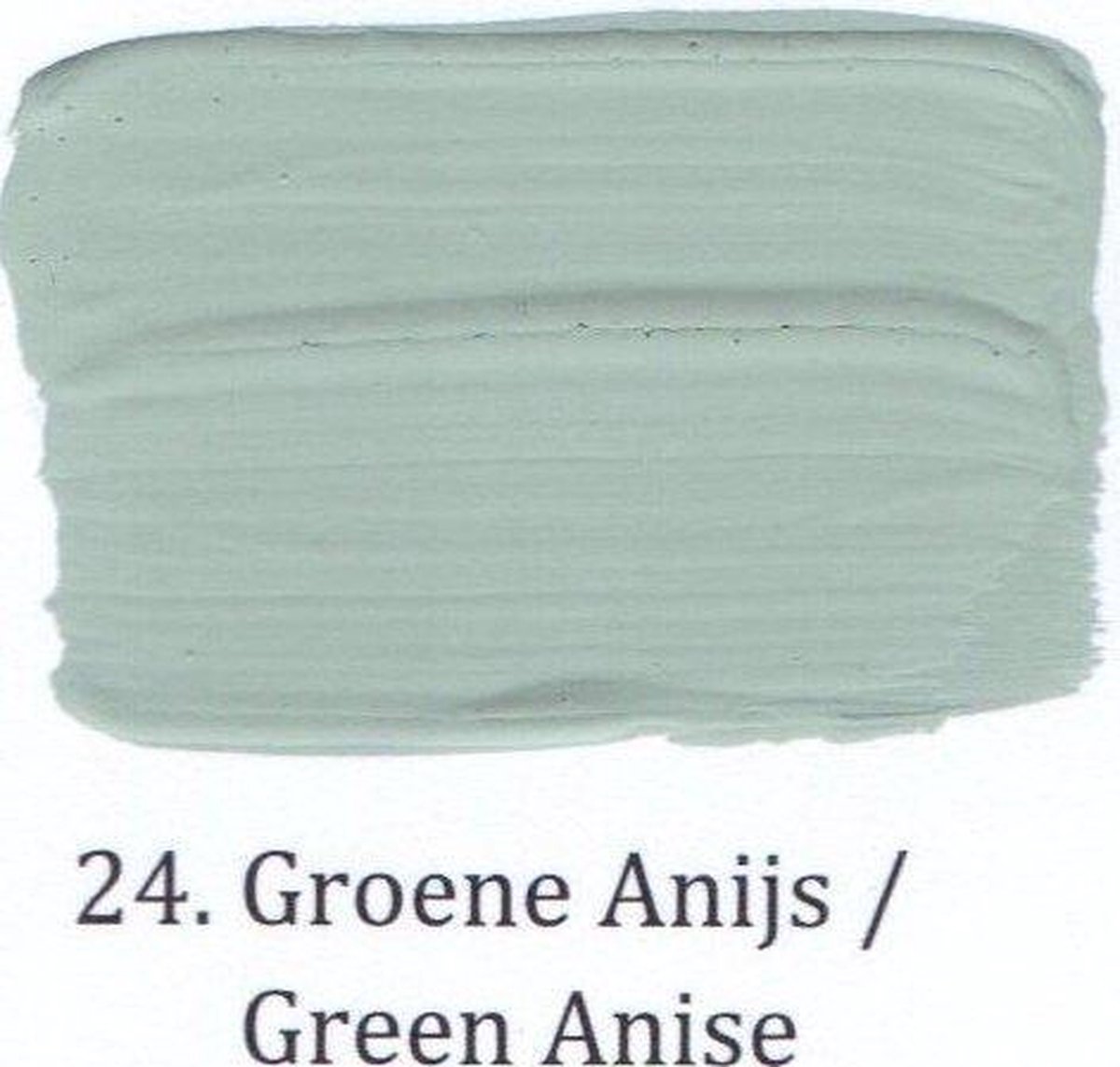 Krijtverf 2,5 ltr 24- Groene Anijs