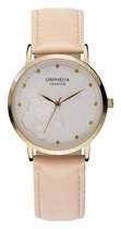 Orphelia Fashion OF711901 - Horloge - Leer - Beige - 38 mm