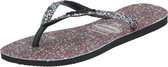 Havaianas teenslipper slim carnaval Zwart-37-38