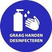 Desinfecteren Handen Verplicht