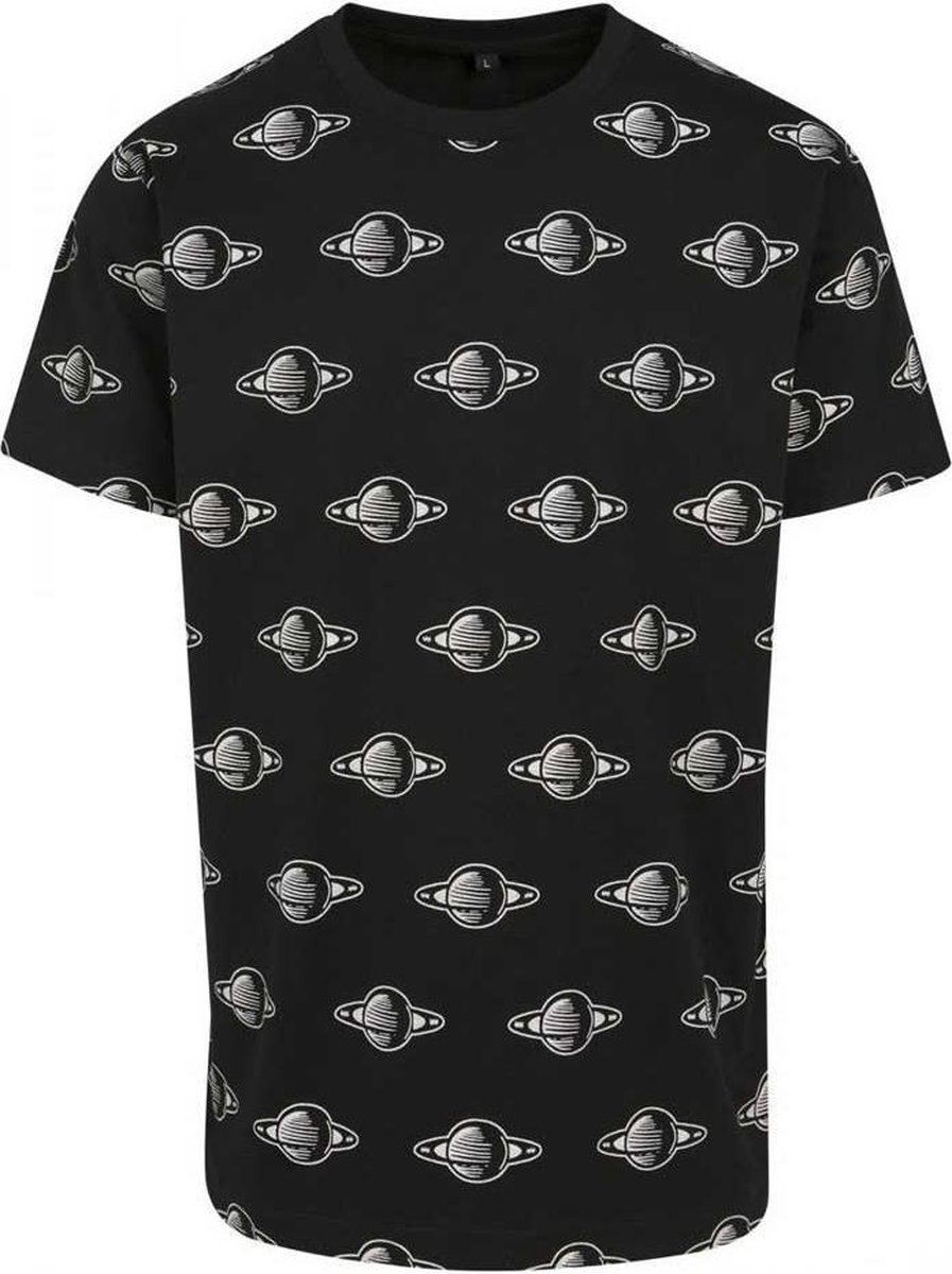 Urban Classics NASA NASA Planet Heren T-shirt XS Zwart