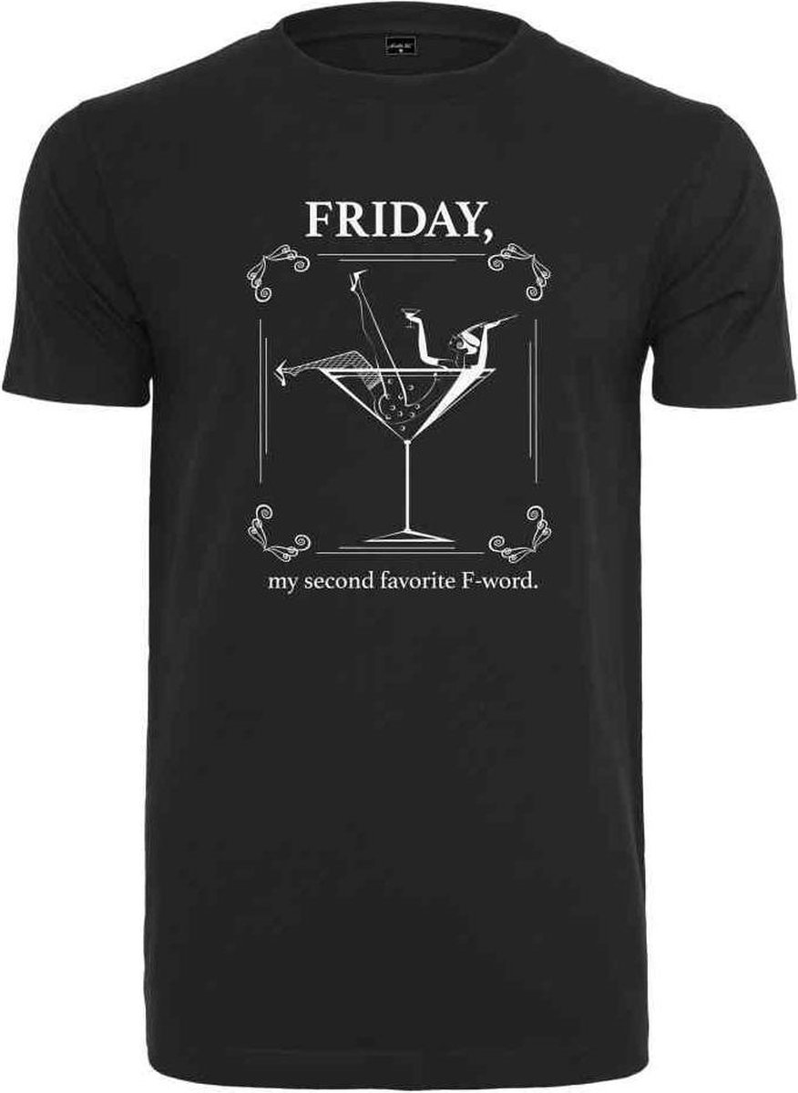 Mister Tee F-Word Dames T-shirt S Zwart