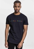 Urban Classics Heren Tshirt -2XL- Fuck This Zwart