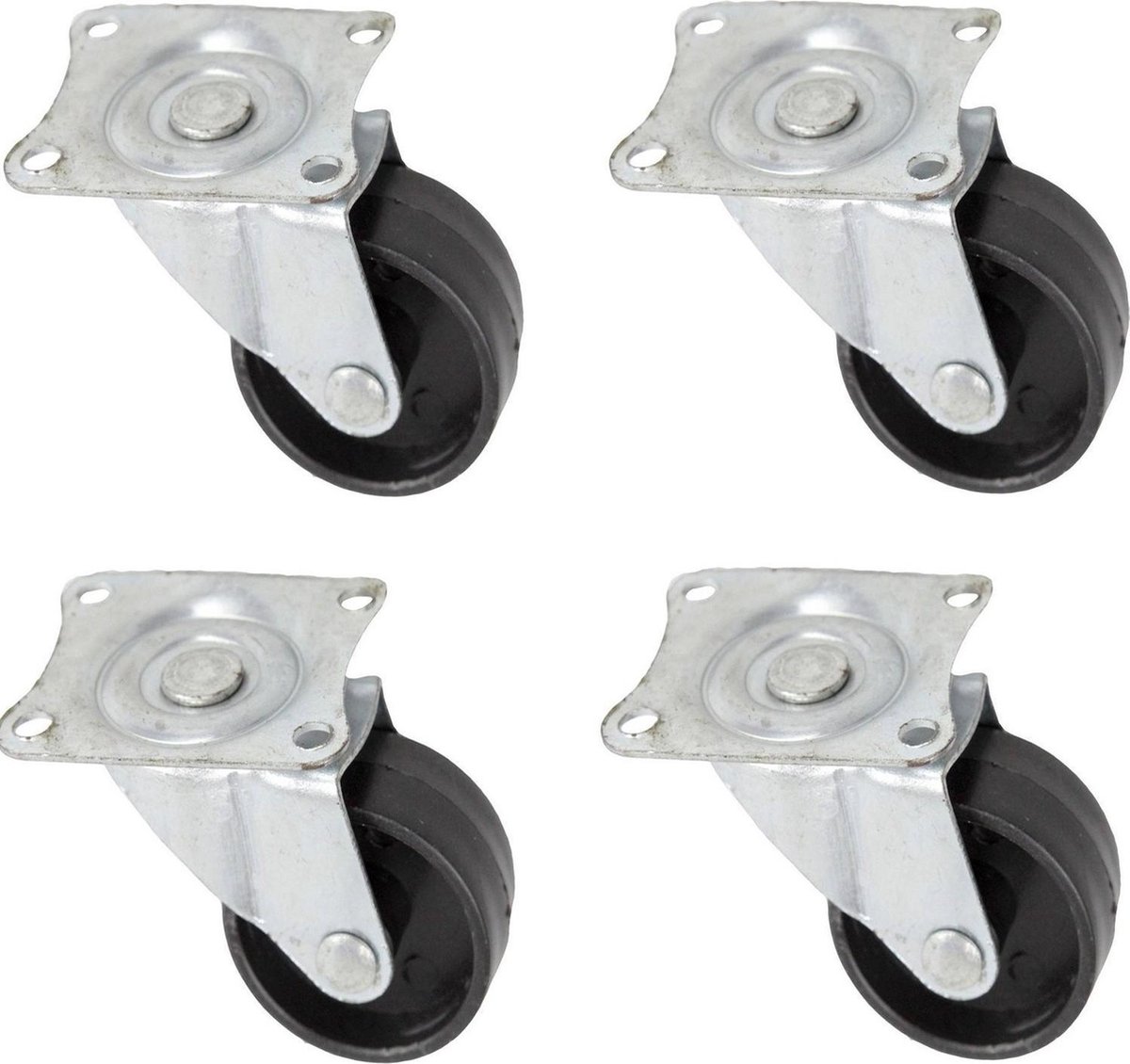 Lot De 4 Roulettes De Transport - Marque Interinnov - Neuf Sous Emballage