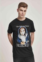 Urban Classics Eminem Heren Tshirt -S- Eminem Hooded Show Zwart