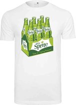 Urban Classics Coca Cola Heren Tshirt -L- Sprite Bottles Wit