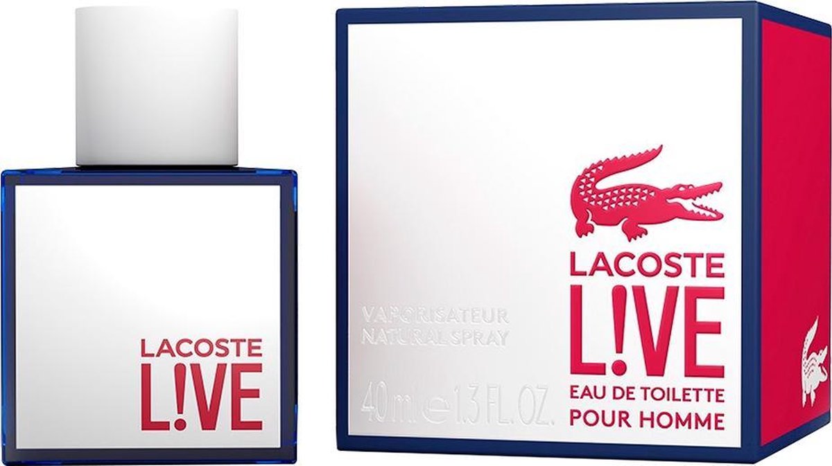 lacoste live perfume 40ml