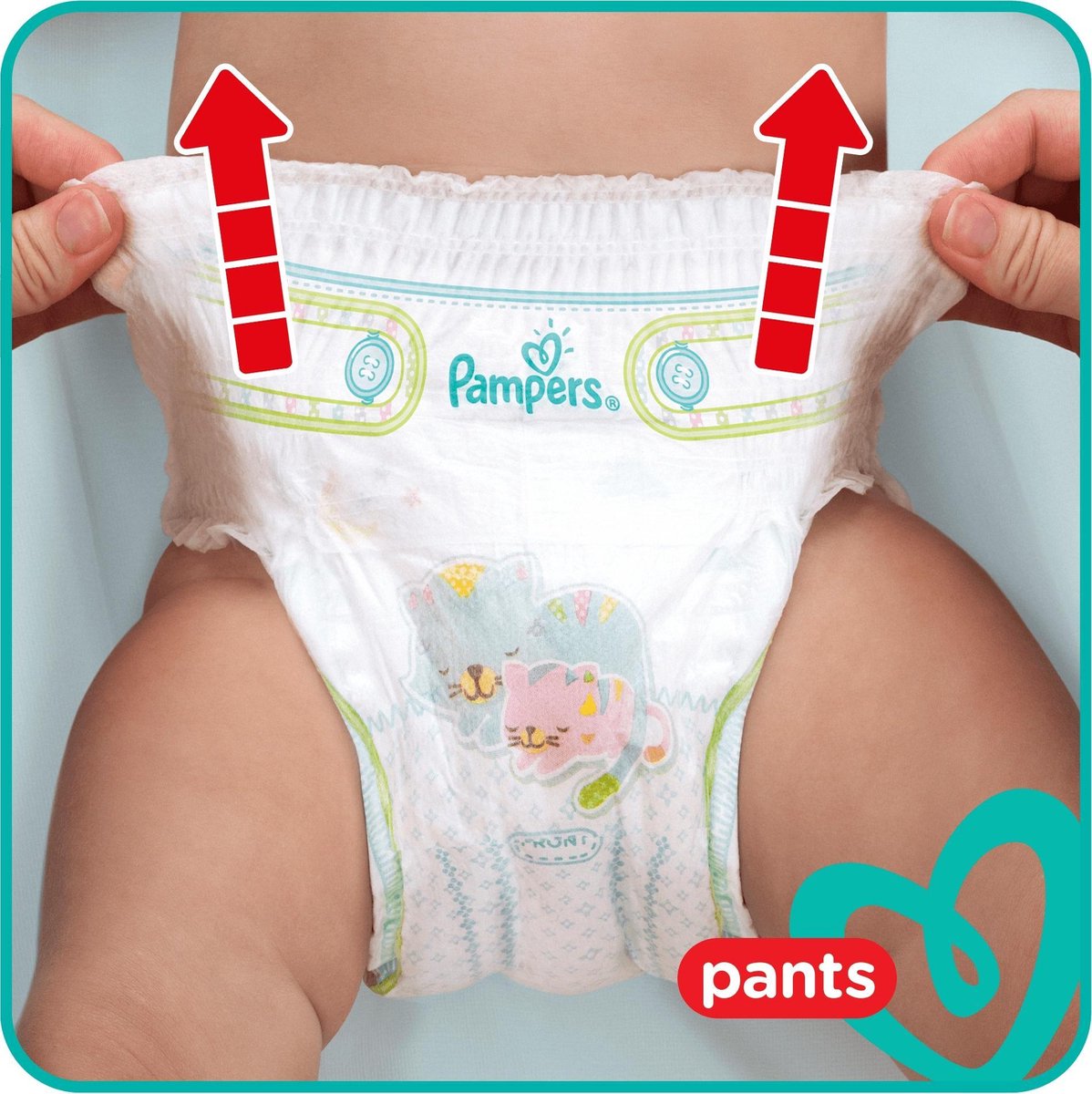 Pampers Nappy Pants Bébé Dry Taille 7 7-54 pièces