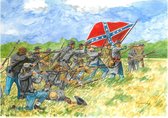 Italeri - Confederate Infantry 1:72 (Ita6178s) - modelbouwsets, hobbybouwspeelgoed voor kinderen, modelverf en accessoires