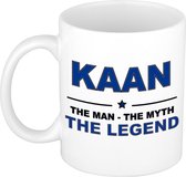 Kaan The man, The myth the legend cadeau koffie mok / thee beker 300 ml