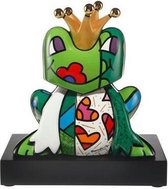 Goebel® - Romero Britto | Decoratief beeld / figuur "Prince" | Kikker, porselein, 30cm, Limited Edition