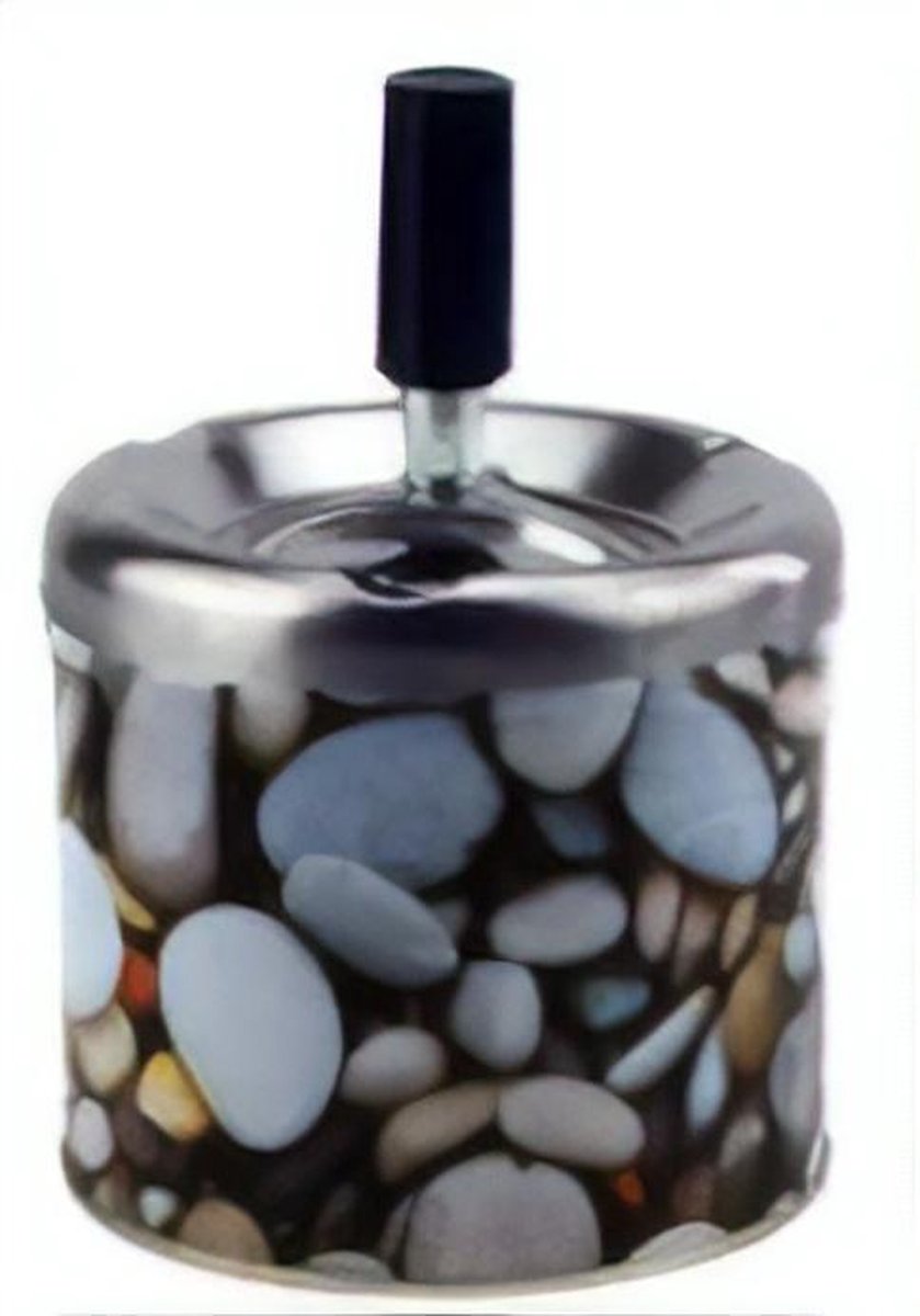 Tom Asbak - 12 Cm - Staal - Zilver - 12 x 9,3 x 9,3 cm