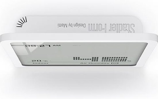 - Selina - Hygrometer - Luchtvochtigheidsmeter - Zwart