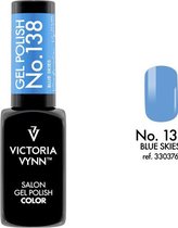 Gellak Victoria Vynn™ Gel Nagellak - Salon Gel Polish Color 138 - 8 ml. - Blue Skies