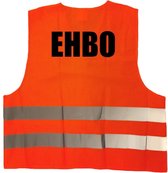 EHBO vest / hesje oranje met reflecterende strepen voor volwassenen - Eerste hulp bij ongevallen - veiligheidshesjes / veiligheidsvesten