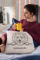 Golden doodle Sierkussen
