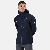 Regatta - Men's Birchdale Waterproof Hooded Walking Jacket - Jas - Mannen - Maat S - Blauw
