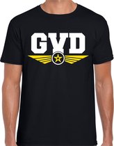 GVD fout tekst t-shirt zwart voor heren S