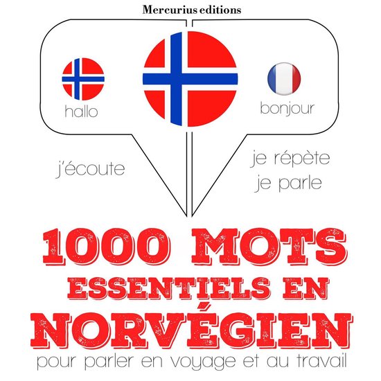 1000 mots essentiels en norvégien - cover