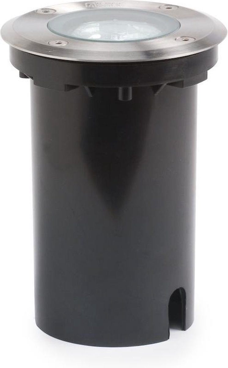 Grond spot rond RVS GU-10 7606-000