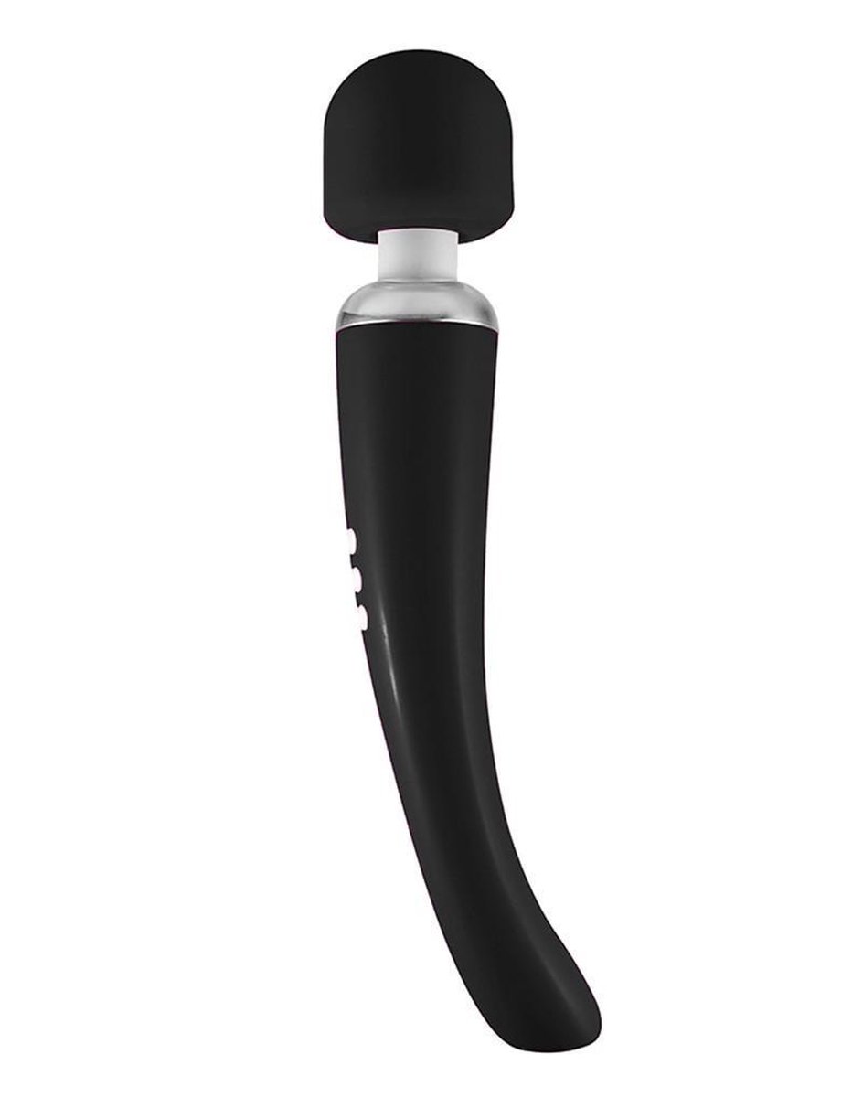 Elegance Wand Vibrator - oplaadbaar - zwart