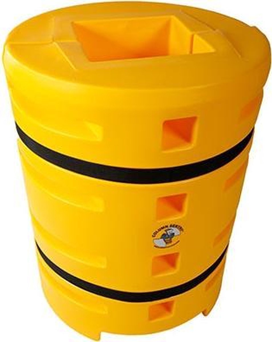 Column Sentry kunststof kolombeschermer - Geel - x x 6,4 mm- - Polyethyleen met lage dichtheid (LDPE) - 6,4 mm - Voor binnen & buiten