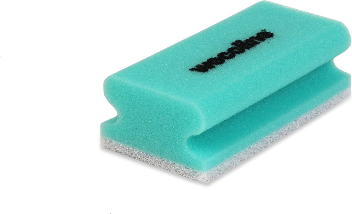 Goedkoopste Schuurspons met grip Groen/wit 10 st Wecoline