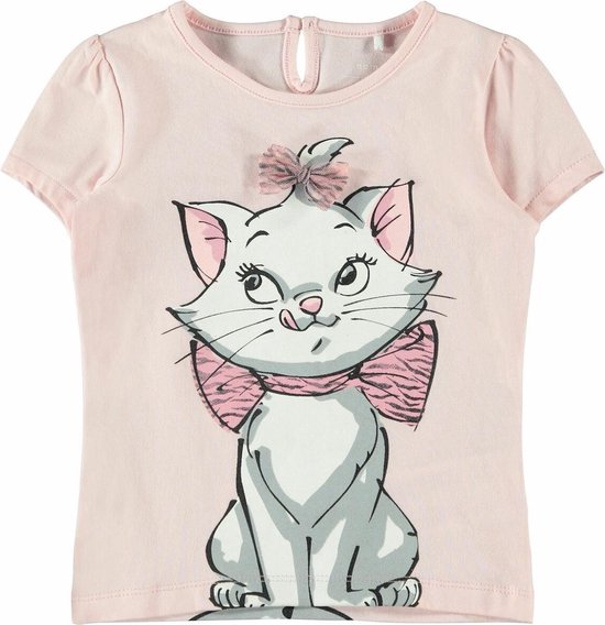 Name it t-shirt meisjes - roze - NMFmarie - maat 92 | bol.com