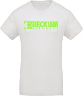 Beckum Workwear EBTS04 T-shirt met logo Wit L