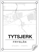 Tuinposter TYTSJERK (Fryslân) - 60x80cm