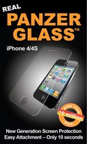 PanzerGlass Apple iPhone 4S / 4 Screenprotector Zwart