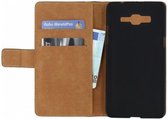 Samsung Bookcase Classic Wallet Leder Zwart
