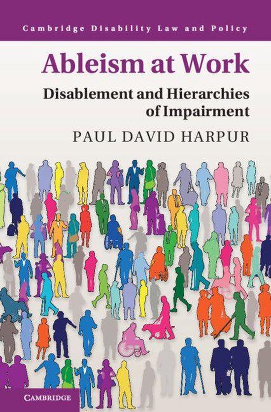 Cambridge Disability Law and Policy Series - Ableism at Work - cover