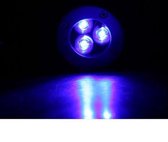 LED Grondspot  Blauw - 9 Watt - Inbouw - 12 Volt