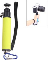 LED-flitslichthouder Spons Steadicam Handheld Monopod met Gimbal voor SLR-camera (groen)