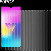 50 STUKS 0.26mm 9H 2.5D gehard glasfilm voor LG W30 Pro, geen winkelpakket