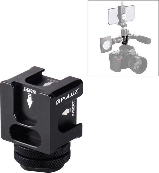 Flitser Cameragreepbeugel Universele cameragreep L-beugel Instelbare hoek Elimineert accessoires voor rode ogen fotografie Heavy Duty met 2 standaard Side Hot